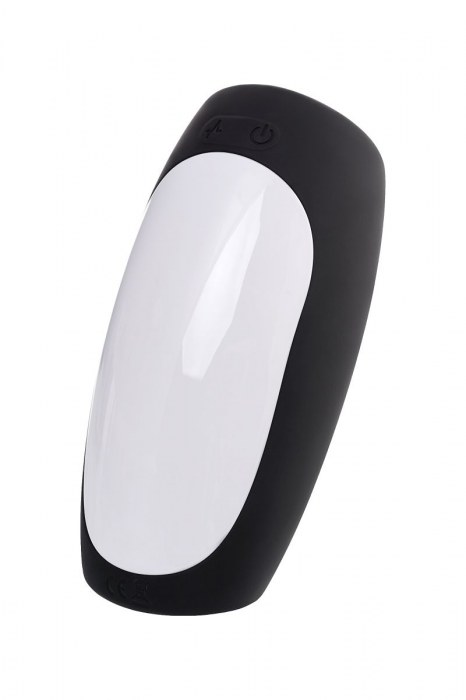 Черно-белый перезаряжаемый мастурбатор Erotist Hailstorm - Erotist Adult Toys - в Ноябрьске купить с доставкой