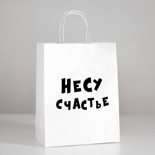 Подарочный пакет  Романтичная парочка  - 30 х 24 см. - UPAK LAND - купить с доставкой в Ноябрьске