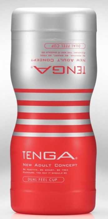 Мастурбатор TENGA Dual Sensation Cup - Tenga - в Ноябрьске купить с доставкой