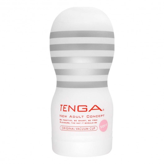 Мастурбатор TENGA Original Vacuum Cup Soft - Tenga - в Ноябрьске купить с доставкой