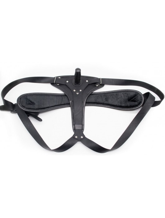 Реалистичный страпон Woman Midi с вагинальной пробкой - 19 см. - LOVETOY (А-Полимер) - купить с доставкой в Ноябрьске