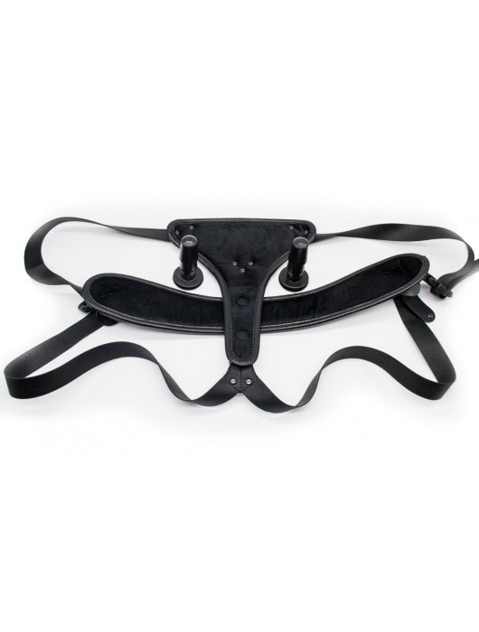 Реалистичный страпон Woman Midi с вагинальной пробкой - 19 см. - LOVETOY (А-Полимер) - купить с доставкой в Ноябрьске