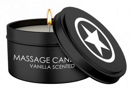 Массажная свеча с ароматом ванили Massage Candle - Shots Media BV - купить с доставкой в Ноябрьске