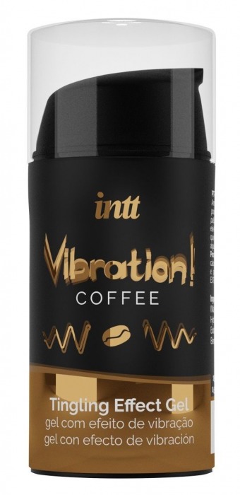 Жидкий интимный гель с эффектом вибрации Vibration! Coffee - 15 мл. - INTT - купить с доставкой в Ноябрьске