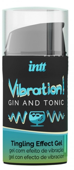 Жидкий интимный гель с эффектом вибрации Vibration! Gin   Tonic - 15 мл. - INTT - купить с доставкой в Ноябрьске