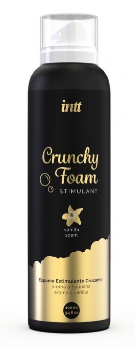 Пенка для массажа Crunchy Foam Stimulant Vanilla - 100 мл. - INTT - купить с доставкой в Ноябрьске