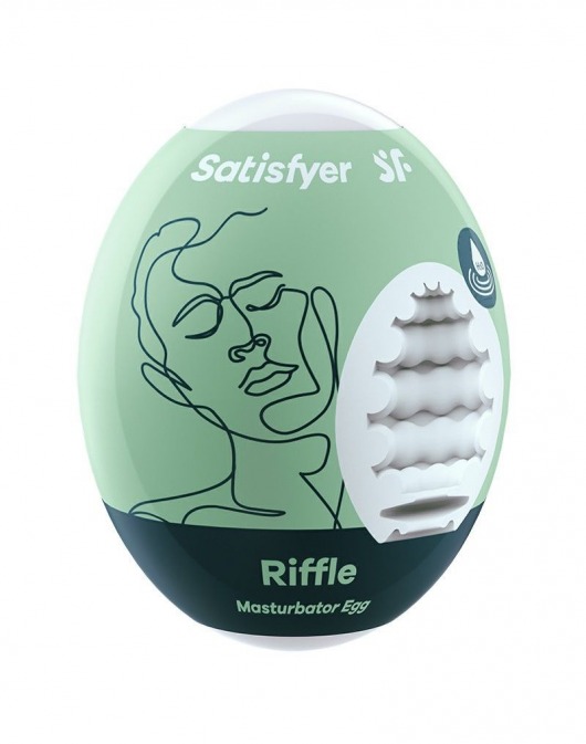 Мастурбатор-яйцо Satisfyer Riffle Mini Masturbator - Satisfyer - в Ноябрьске купить с доставкой