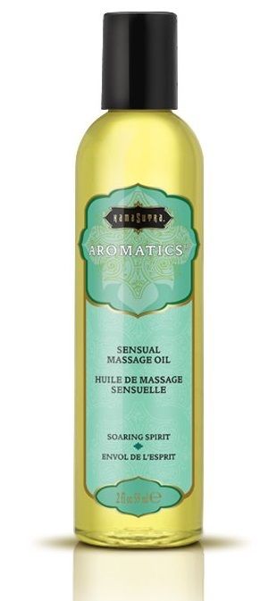 Массажное масло с освежающим цитрусовым ароматом Soaring Spirit - 59 мл. - Kama Sutra - купить с доставкой в Ноябрьске