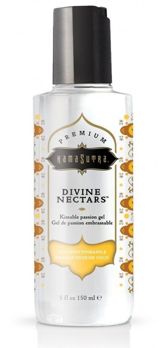 Гель-лубрикант на водной основе Divine Nectars Vanilla с ароматом ванили - 150 мл. - Kama Sutra - купить с доставкой в Ноябрьске