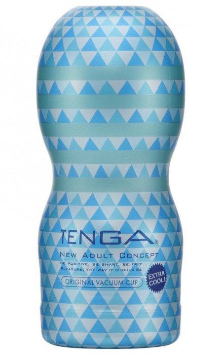 Мастурбатор с охлаждающей смазкой TENGA Original Vacuum Cup Extra Cool - Tenga - в Ноябрьске купить с доставкой