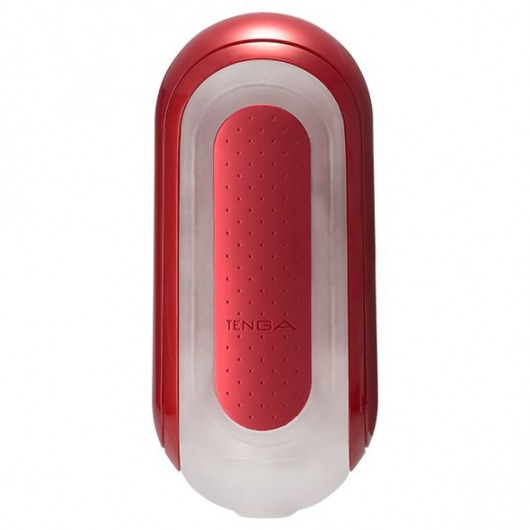 Красный мастурбатор Flip Zero Red   Warmer с подогревом - Tenga - в Ноябрьске купить с доставкой