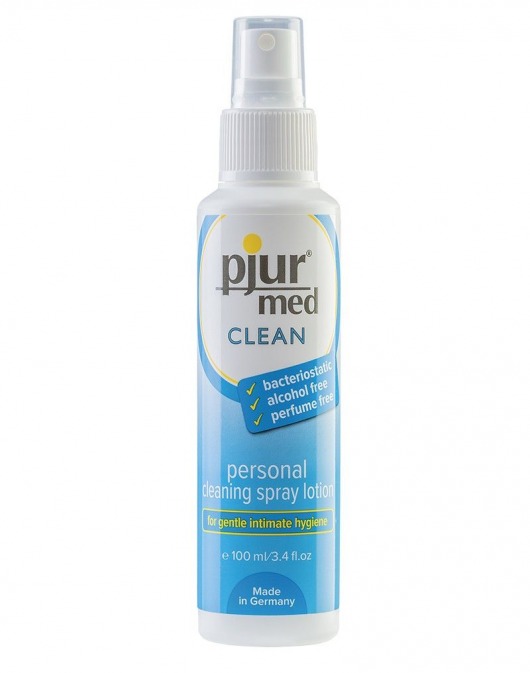 Гигиенический спрей pjur MED Clean Spray - 100 мл. - Pjur - купить с доставкой в Ноябрьске