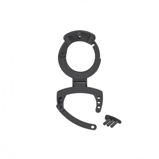 Кольцо с зажимом для мошонки для пояса верности Pubic Enemy - MyStim - купить с доставкой в Ноябрьске