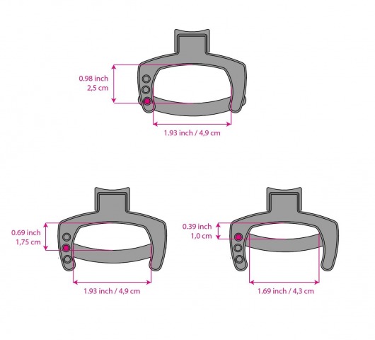 Кольцо с зажимом для мошонки для пояса верности Pubic Enemy - MyStim - купить с доставкой в Ноябрьске