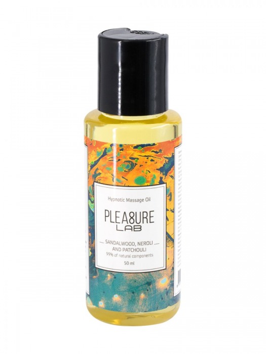 Массажное масло Pleasure Lab Hypnotic с ароматом сандала, нероли и пачули - 50 мл. - Pleasure Lab - купить с доставкой в Ноябрьске