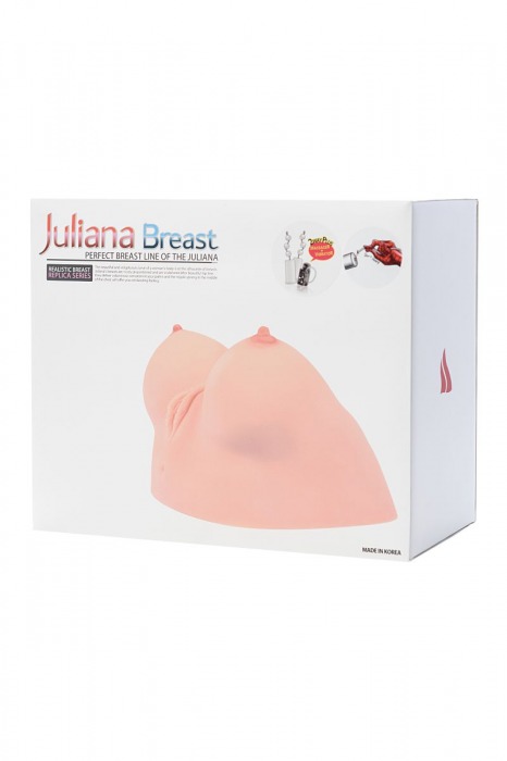 Мастурбатор Juliana Breast с вагиной - KOKOS - в Ноябрьске купить с доставкой