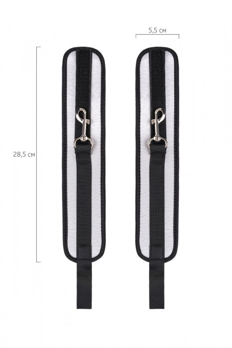 Серебристо-черные оковы Anonymo - ToyFa - купить с доставкой в Ноябрьске