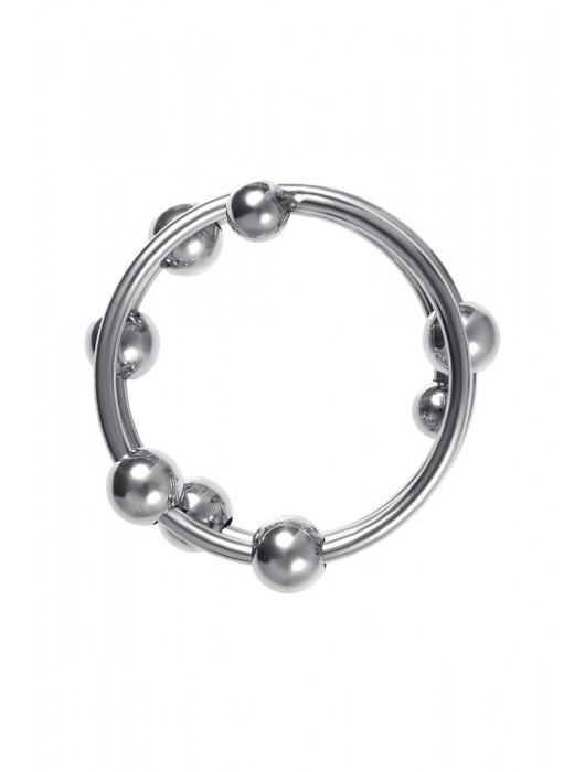 Большое металлическое кольцо под головку пениса - ToyFa - купить с доставкой в Ноябрьске