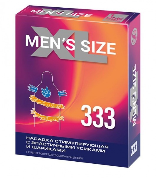 Стимулирующая насадка на пенис MEN SIZE 333 - Sitabella - в Ноябрьске купить с доставкой