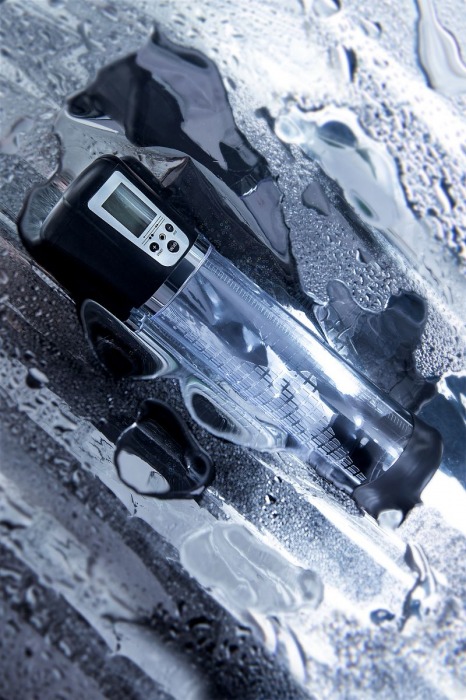 Прозрачная автоматическая помпа для пениса Alrik - Sexus - в Ноябрьске купить с доставкой