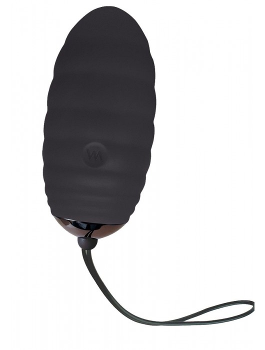 Черное виброяйцо с пультом ДУ Ocean Breeze 2.0 + LRS - Adrien Lastic