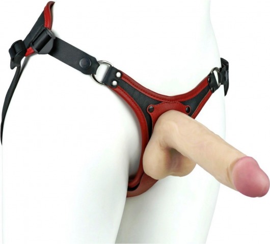 Женский пояс WOMEN Style с 3 насадками - LOVETOY (А-Полимер) - купить с доставкой в Ноябрьске