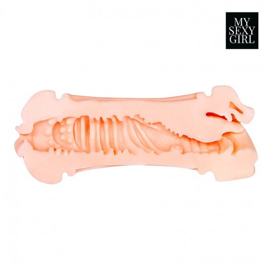 Двусторонний мастурбатор - ротик и вагина - Bior toys - в Ноябрьске купить с доставкой