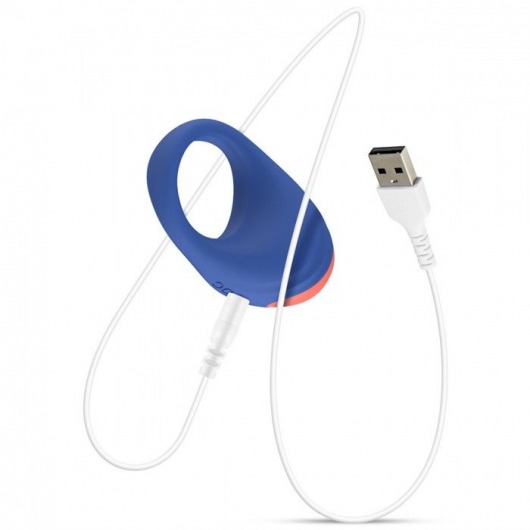 Синее эрекционное кольцо RRRING Dinner Date Cock Ring - FeelzToys - в Ноябрьске купить с доставкой