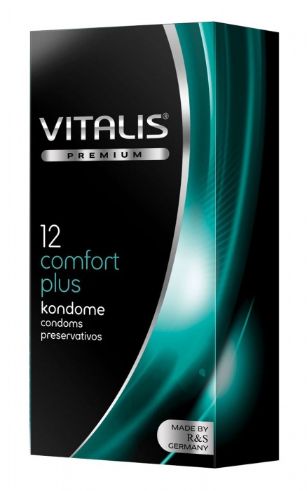 Контурные презервативы VITALIS PREMIUM comfort plus - 12 шт. - Vitalis - купить с доставкой в Ноябрьске