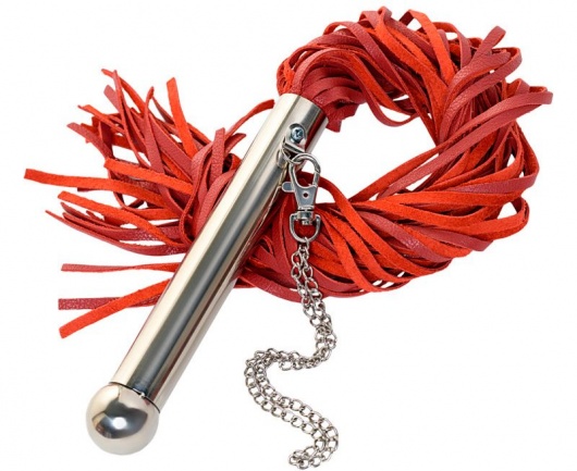 Красная кожаная плеть - ToyFa - купить с доставкой в Ноябрьске