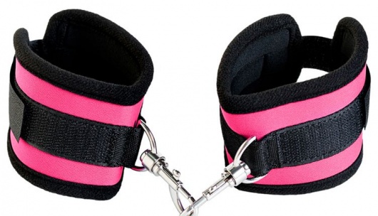 Оковы на ноги из неопрена розового цвета - ToyFa - купить с доставкой в Ноябрьске