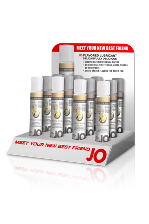 Ароматизированный лубрикант на водной основе JO Flavored Vanilla H2O - 30 мл. - System JO - купить с доставкой в Ноябрьске