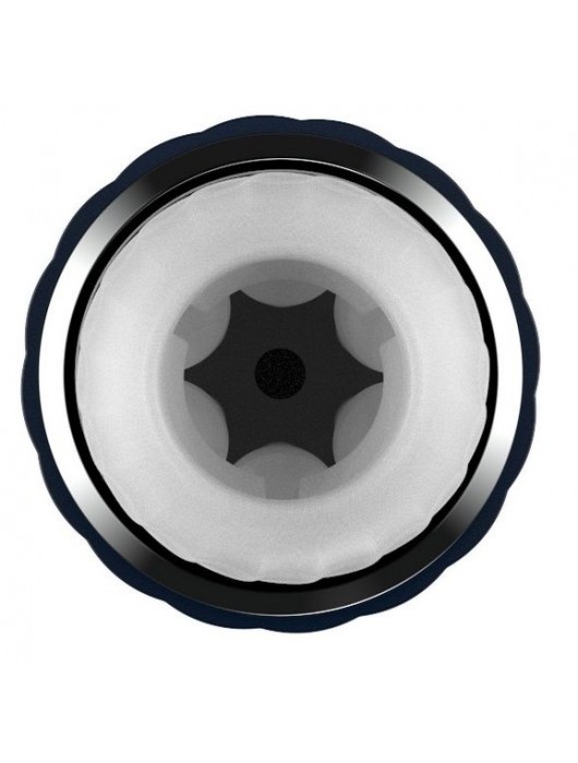 Черно-белый интерактивный мастурбатор Alex Neo 2 - Svakom - в Ноябрьске купить с доставкой