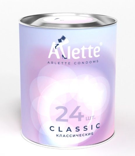 Классические презервативы Arlette Classic - 24 шт. - Arlette - купить с доставкой в Ноябрьске