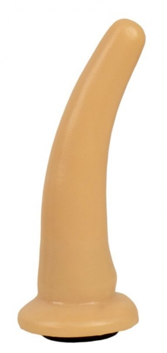 Телесная гладкая насадка Harness - 13,3 см. - LOVETOY (А-Полимер) - купить с доставкой в Ноябрьске