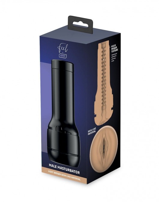 Телесный мастурбатор-вагина Feel Stroker - Kiiroo - в Ноябрьске купить с доставкой