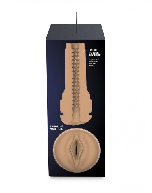 Телесный мастурбатор-вагина Feel Stroker - Kiiroo - в Ноябрьске купить с доставкой