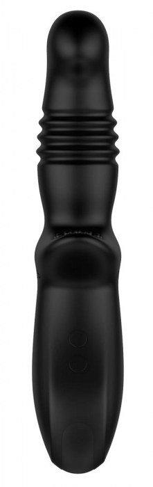 Черный вибромассажер простаты Nexus Thrust с возвратно-поступательными движениями - Nexus Range - в Ноябрьске купить с доставкой