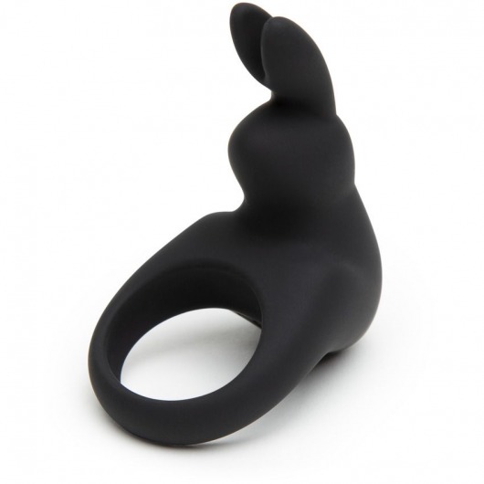 Черное эрекционное виброкольцо Happy Rabbit Rechargeable Rabbit Cock Ring - Happy Rabbit - в Ноябрьске купить с доставкой