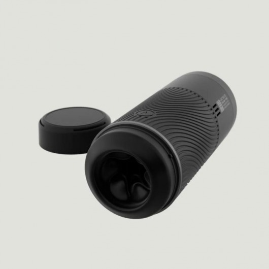 Черный мастурбатор с контролем всасывания Arcwave Pow Stroker - Arcwave - в Ноябрьске купить с доставкой