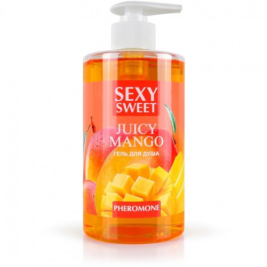 Гель для душа Sexy Sweet Juicy Mango с ароматом манго и феромонами - 430 мл. -  - Магазин феромонов в Ноябрьске