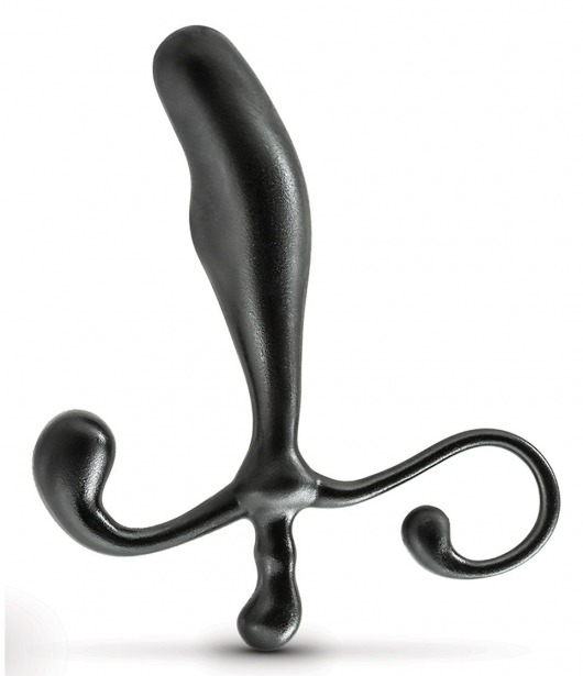 Черный стимулятор простаты Prostate Stimulator - 12,7 см. - Blush Novelties - в Ноябрьске купить с доставкой