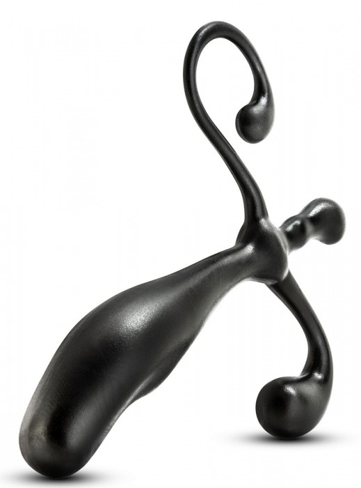 Черный стимулятор простаты Prostate Stimulator - 12,7 см. - Blush Novelties - в Ноябрьске купить с доставкой