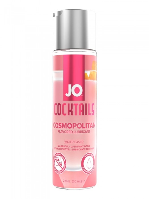 Вкусовой лубрикант на водной основе JO Cocktails Cosmopolitan - 60 мл. - System JO - купить с доставкой в Ноябрьске