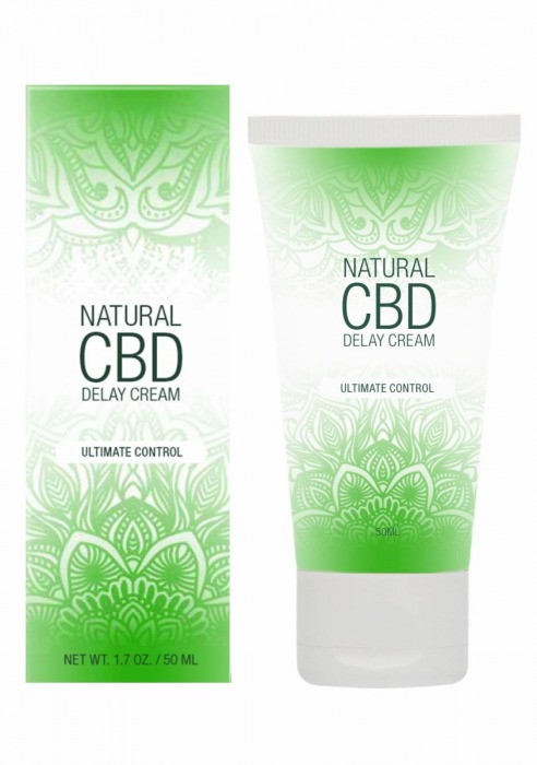 Крем-пролонгатор Natural CBD Delay Cream - 50 мл. - Shots Media BV - купить с доставкой в Ноябрьске