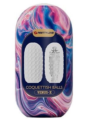 Мастурбатор в форме яйца Coquettish Balls - Baile - в Ноябрьске купить с доставкой