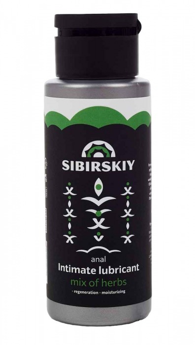 Анальный лубрикант на водной основе SIBIRSKIY с ароматом луговых трав - 100 мл. - Sibirskiy - купить с доставкой в Ноябрьске