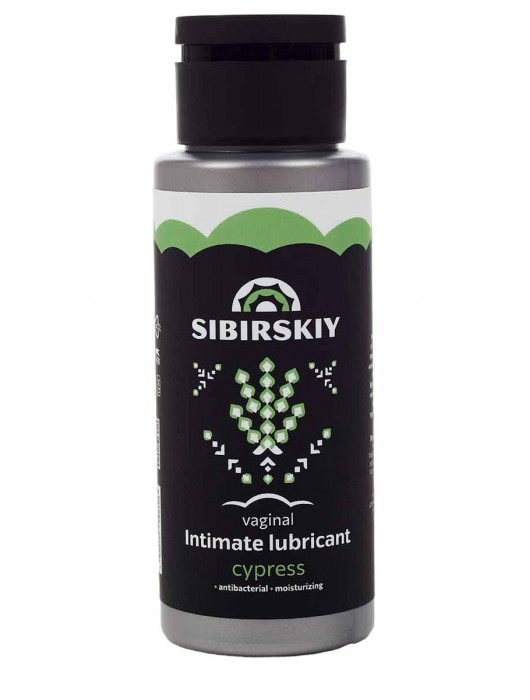 Интимный лубрикант на водной основе SIBIRSKIY с ароматом кипариса - 100 мл. - Sibirskiy - купить с доставкой в Ноябрьске