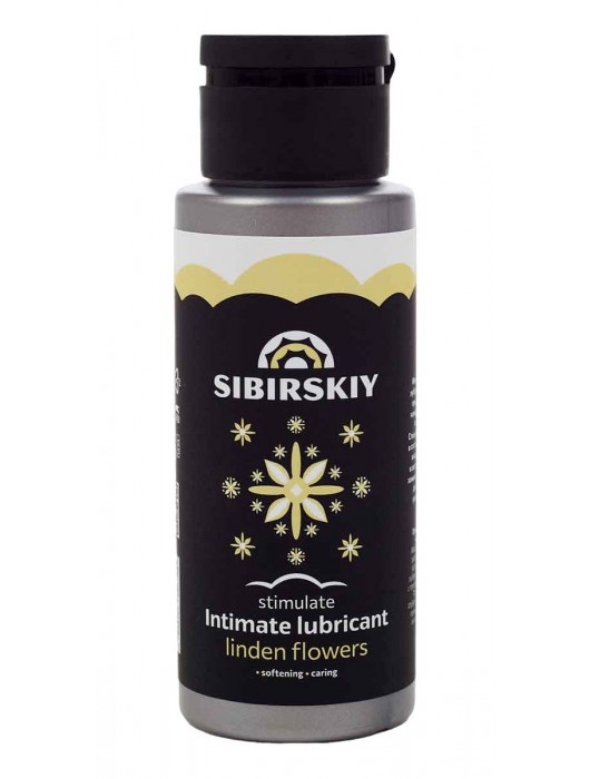 Возбуждающий интимный лубрикант SIBIRSKIY с ароматом цветков липы - 100 мл. - Sibirskiy - купить с доставкой в Ноябрьске