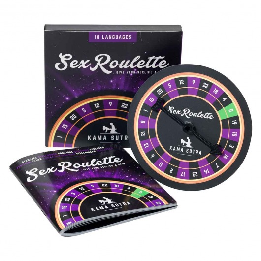 Настольная игра-рулетка Sex Roulette Kamasutra - Tease&Please - купить с доставкой в Ноябрьске